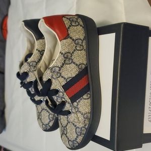 Gucci Ace Supreme Kids Sneakers